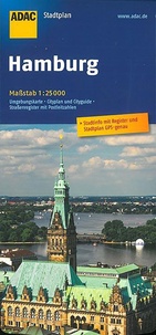  ADAC Verlag - ADAC Stadtplan Hamburg - 1/25 000.