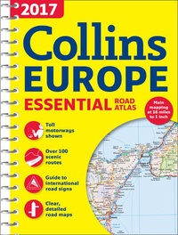  Harper Collins publishers - Collins Essential Road Atlas Europe.