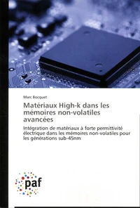 Matériaux High-k dans les mémoires non-volatiles avancées