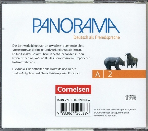 Panorama A2. Audio-CDs zum Kursbuch  2 CD audio