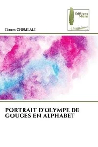 Portrait d'olympe de gouges en alphabet