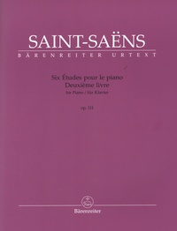 Catherine Massip - Saint-Saëns - Six études pour le piano - Deuxième livre.