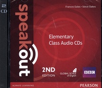 Frances Eales et Steve Oakes - Speakout Elementary. 2 CD audio