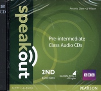 Antonia Clare et J. J. Wilson - Speakout Pre-intermediate. 2 CD audio