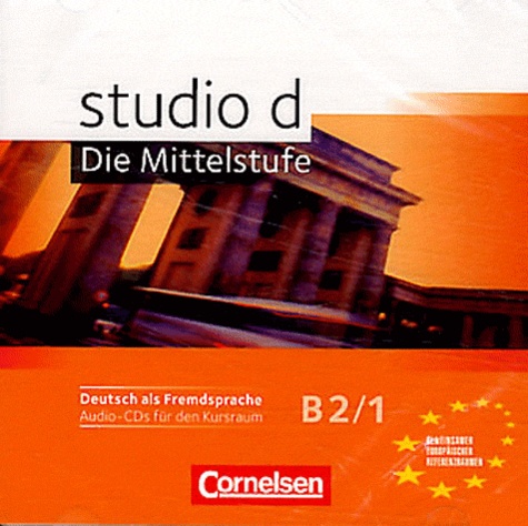  Cornelsen - Studio d Die Mittelstufe - B2/1. 2 CD audio