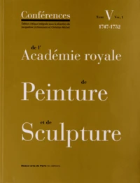 Conférences de l'Académie royale de Peinture et de Sculpture