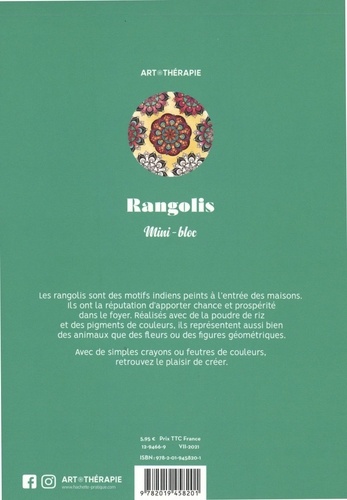 Rangolis. 60 coloriages anti-stress