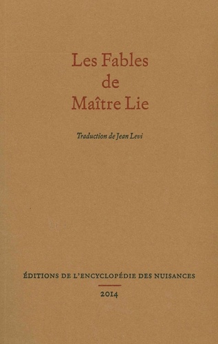  Lie-tseu - Les Fables de Maître Lie.