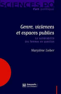 Genre, violences et espaces publics