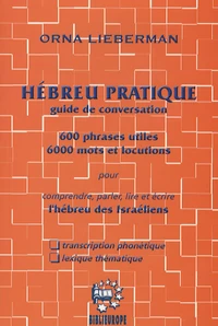 Hébreu pratique guide de conversation