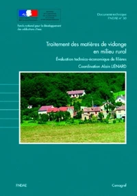 Traitement des matières de vidange en milieu rural
