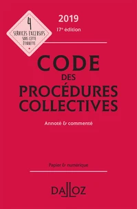 Code des procédures collectives