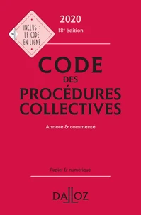 Code des procédures collectives
