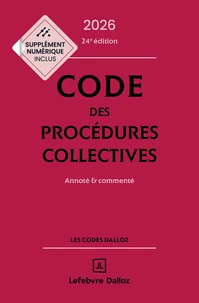 Code des procédures collectives
