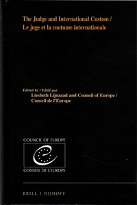 Le juge et la coutume internationale