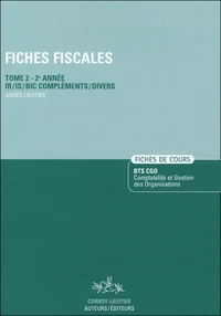 Fiches Fiscales BTS CGO 2e Année