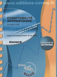 Comptabilité approfondie UE 10 du DCG