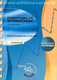 Comptabilité approfondie UE10 du DCG