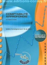 Comptabilité approfondie UE10 du DCG