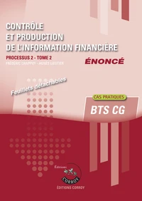 Contrôle et production de l'information financière