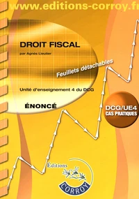 Droit fiscal UE 4 du DCG
