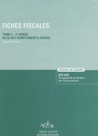 Fiches fiscales, BTS CGO