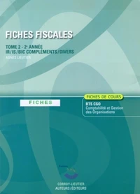 Fiches fiscales T2. Pochette