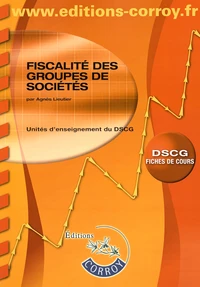 Fiscalité des groupes de sociétés UE 1 du DSCG