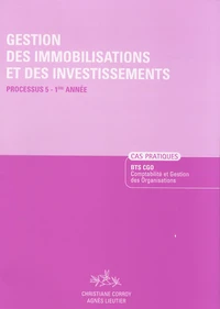 Gestion des immobilisations et des investissements BTS CGO 1e année