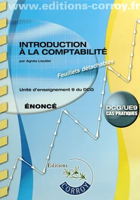 Introduction à la comptabilité UE 9 du DCG