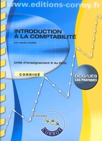 Introduction à la comptabilité UE 9 du DCG