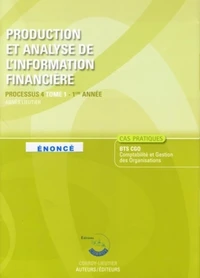 Production et analyse de l'information financière Processus 4 du BTS CGO