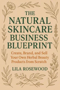 The Natural Skincare Business Blueprint: Create, Brand, and Sell Your Own Herbal Beauty Products from Scratch