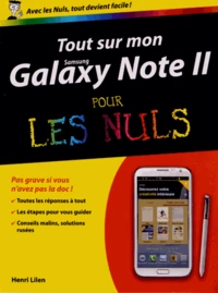 Tout sur mon galaxy note II pour les nuls