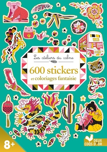  Lili la Baleine et Faratiana Andriamanga - 600 stickers et jolis coloriages.