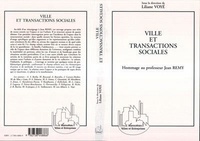 Liliane Voyé - Ville et transactions sociales - Hommage au professeur Jean Rémy.
