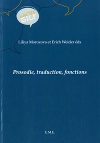 Liliya Morozova et Erich Weider - Prosodie, traduction, fonctions.