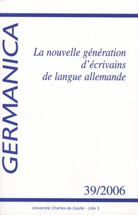 La nouvelle génération d'écrivains de langue allemande
