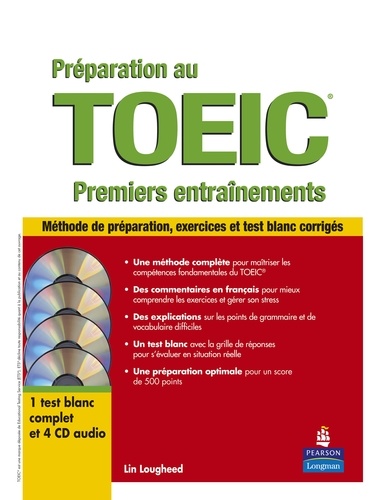 Lin Lougheed - Préparation au TOEIC - Premiers entraînements. 4 Cédérom