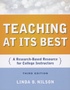 Linda-B Nilson - Teaching at Its Best - A Research-Based Resource for College Instructors.