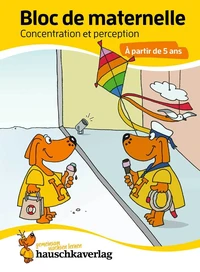 Bloc d'activités préscolaires à partir de 5 ans pour garçons et filles, livre garcon 4 ans