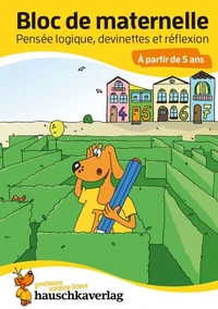 Bloc d'activités préscolaires à partir de 5 ans pour garçons et filles, livre garcon 4 ans