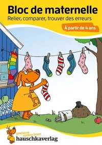 Bloc de maternelle à partir de 4 ans - Cahier d'activités pour les enfants 4 ans