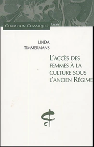 L'accès des femmes à la culture sous l'ancien Régime