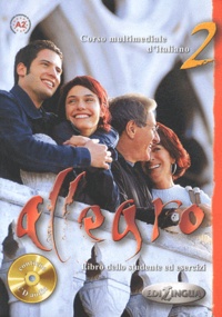 Linda Toffolo et Gloria Tommasini - Allegro 2 - Libro dello studente ed esercizi. 1 CD audio