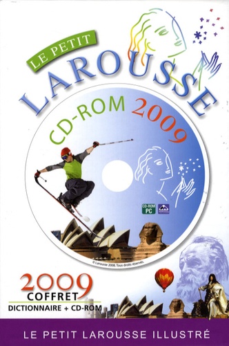 Line Karoubi - Le petit Larousse illustré - Coffret dictionnaire + CD-Rom. 1 Cédérom