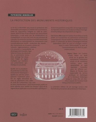 La protection des monuments historiques 2e édition