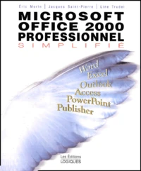 Microsoft Office 2000 Professionnel Simplifie