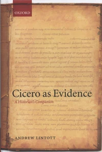 Cicero as Evidence