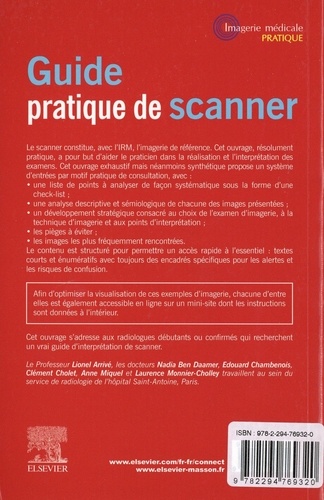 Guide Pratique De Scanner Lionel Arriv Livres Furet Du Nord